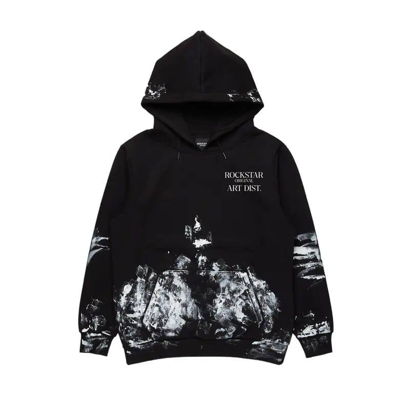 Rockstar Art Hoodie / Black